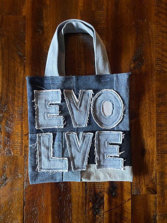 Evolve Denim Mini Tote