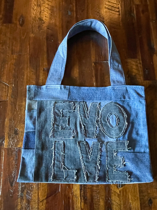 Evolve Denim Large Tote