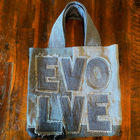 Evolve Denim Mini Tote