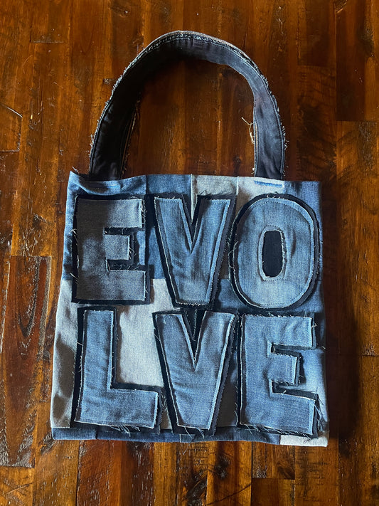 Evolve Denim Large Tote